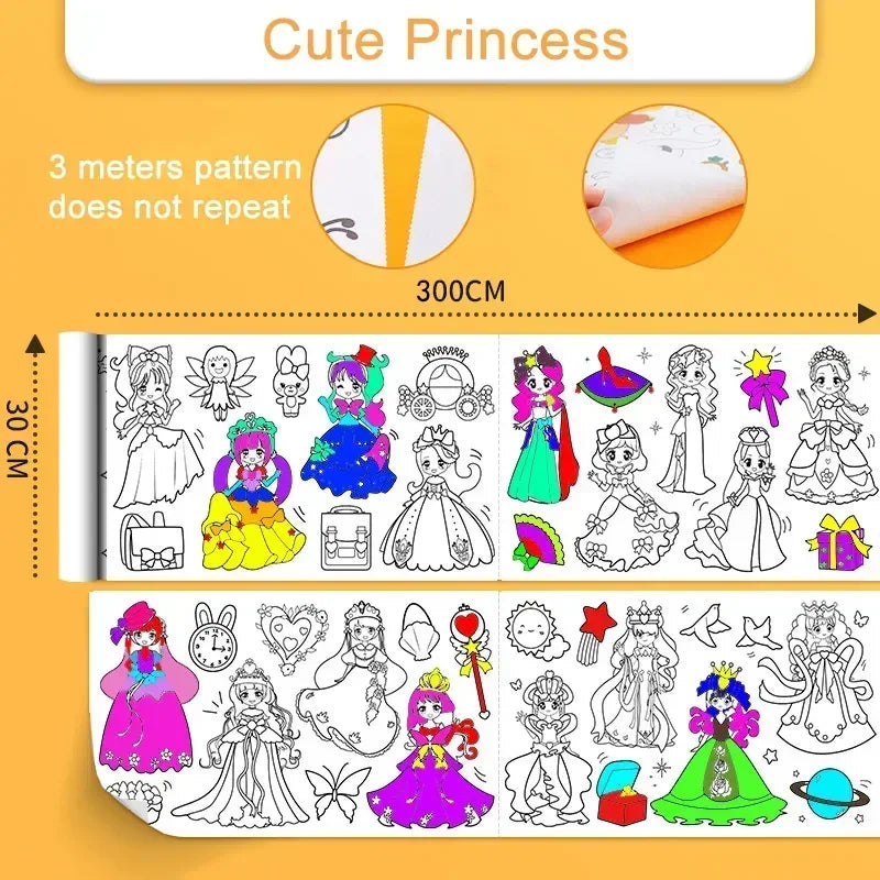 Children's Drawing & Painting Roll