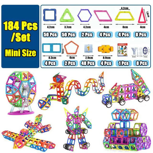 Children's Magnetic Building Blocks