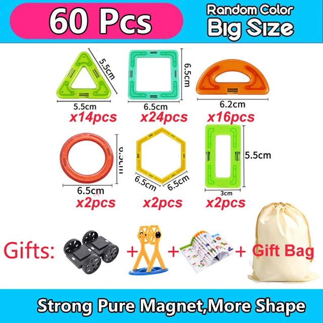 Children's Magnetic Building Blocks