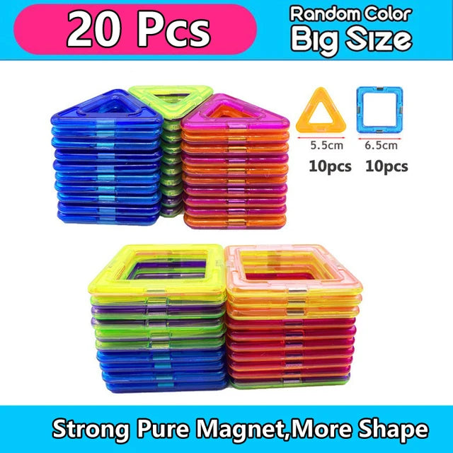 Children's Magnetic Building Blocks