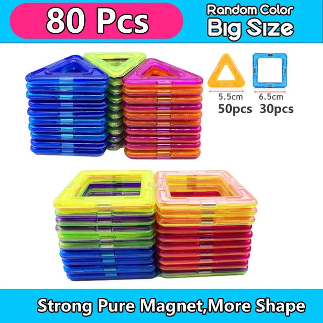 Children's Magnetic Building Blocks