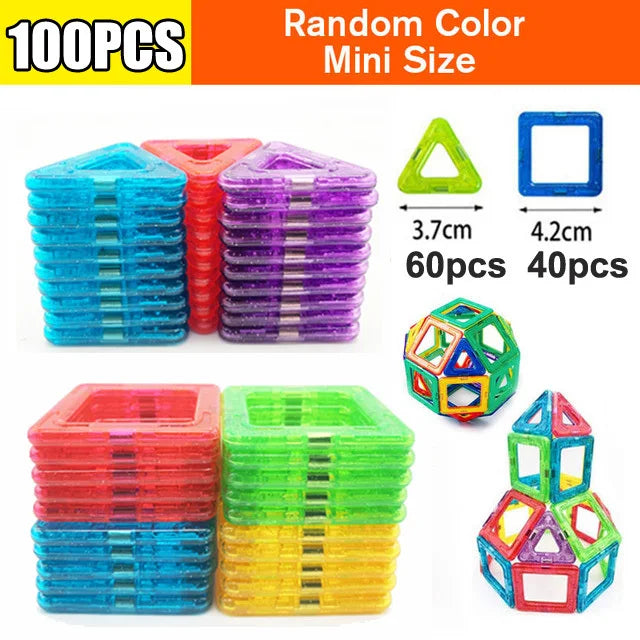 Children's Magnetic Building Blocks