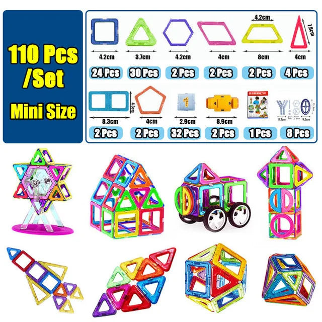 Children's Magnetic Building Blocks