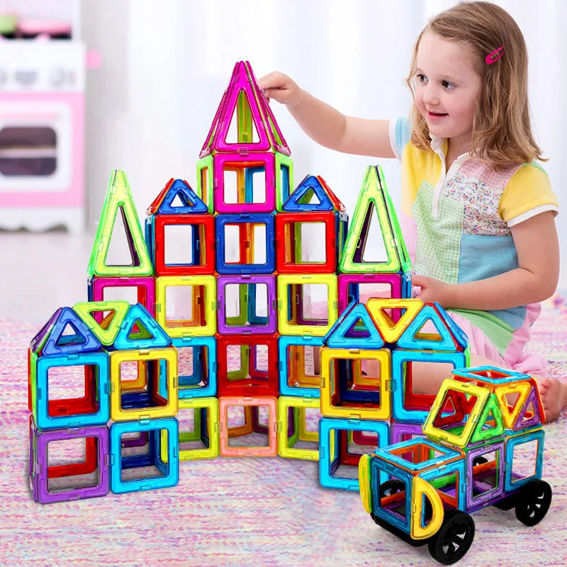 Children's Magnetic Building Blocks