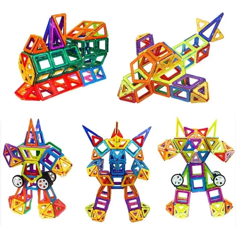 Children's Magnetic Building Blocks
