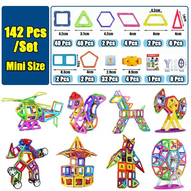 Children's Magnetic Building Blocks