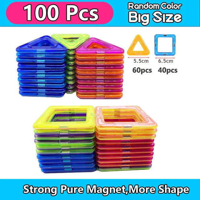 Children's Magnetic Building Blocks