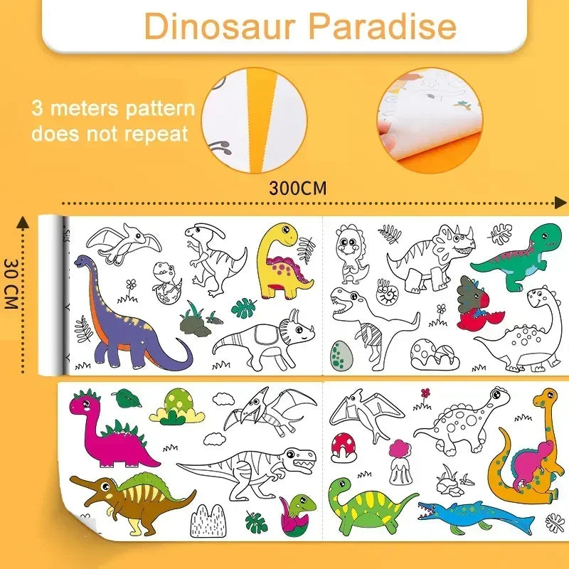 Children's Drawing & Painting Roll