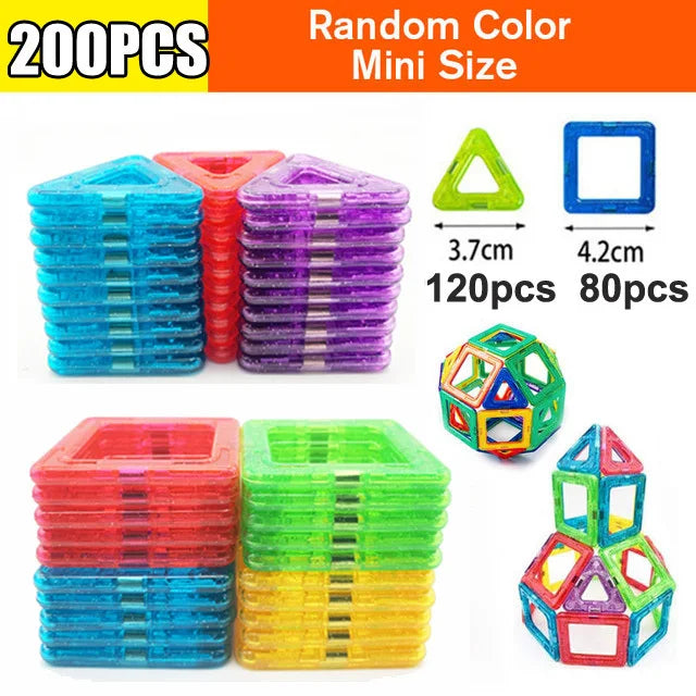 Children's Magnetic Building Blocks